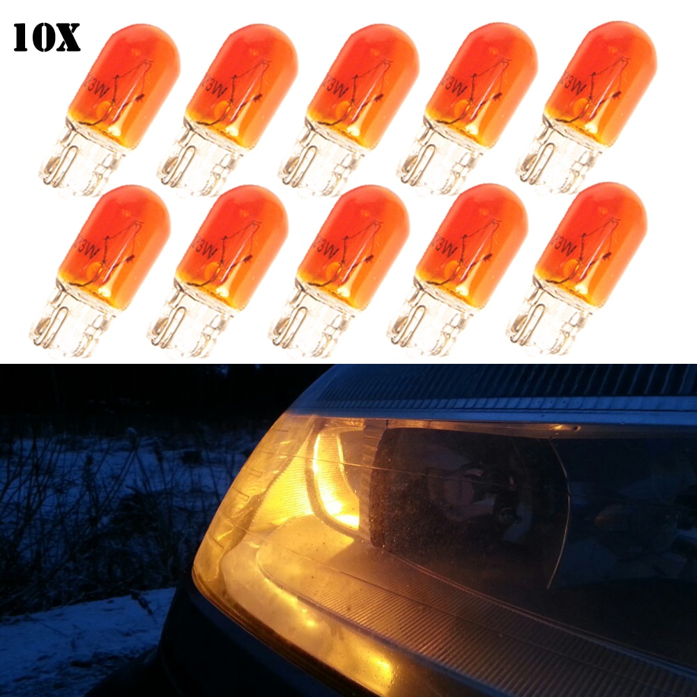 10x T10 ҷΰ  W5W ڹ/  12V 3W 194 158   ġ ڵ  Ǳ ҷΰ 